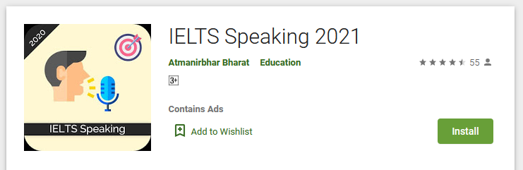 IELTS Speaking 2021